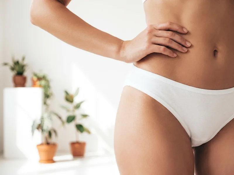 Laser hair removal treatment area — Bikinizone